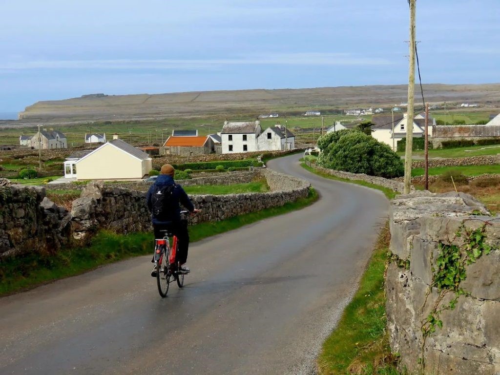 Take a spin on a bicycle around inishmore